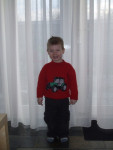Trui met traktor (Fotomodel Ruben)